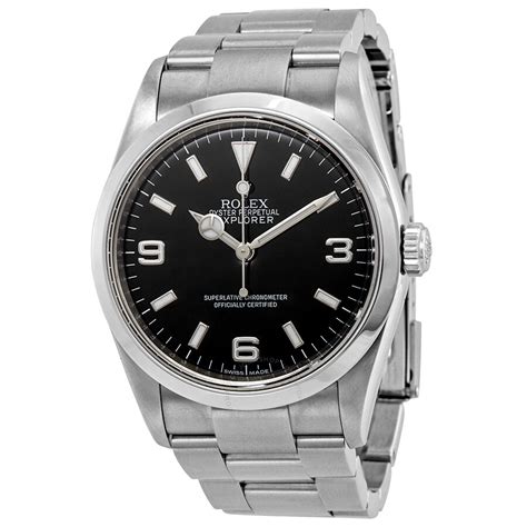 rolex explorer jomashop|rolex explorer 1 39mm price.